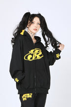 Logo Zip Up Hoodie