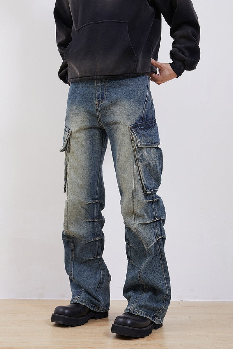 Straight Cargo Jeans