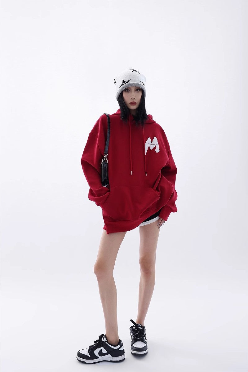 Minimalism Loose Hoodie