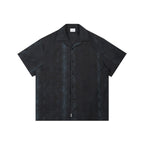 Snake Pattern Cuban Shirt