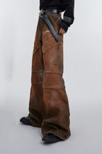 Tie Dyed Flared Jeans