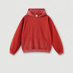 Heavy 455G Washed Distressed Hoodie