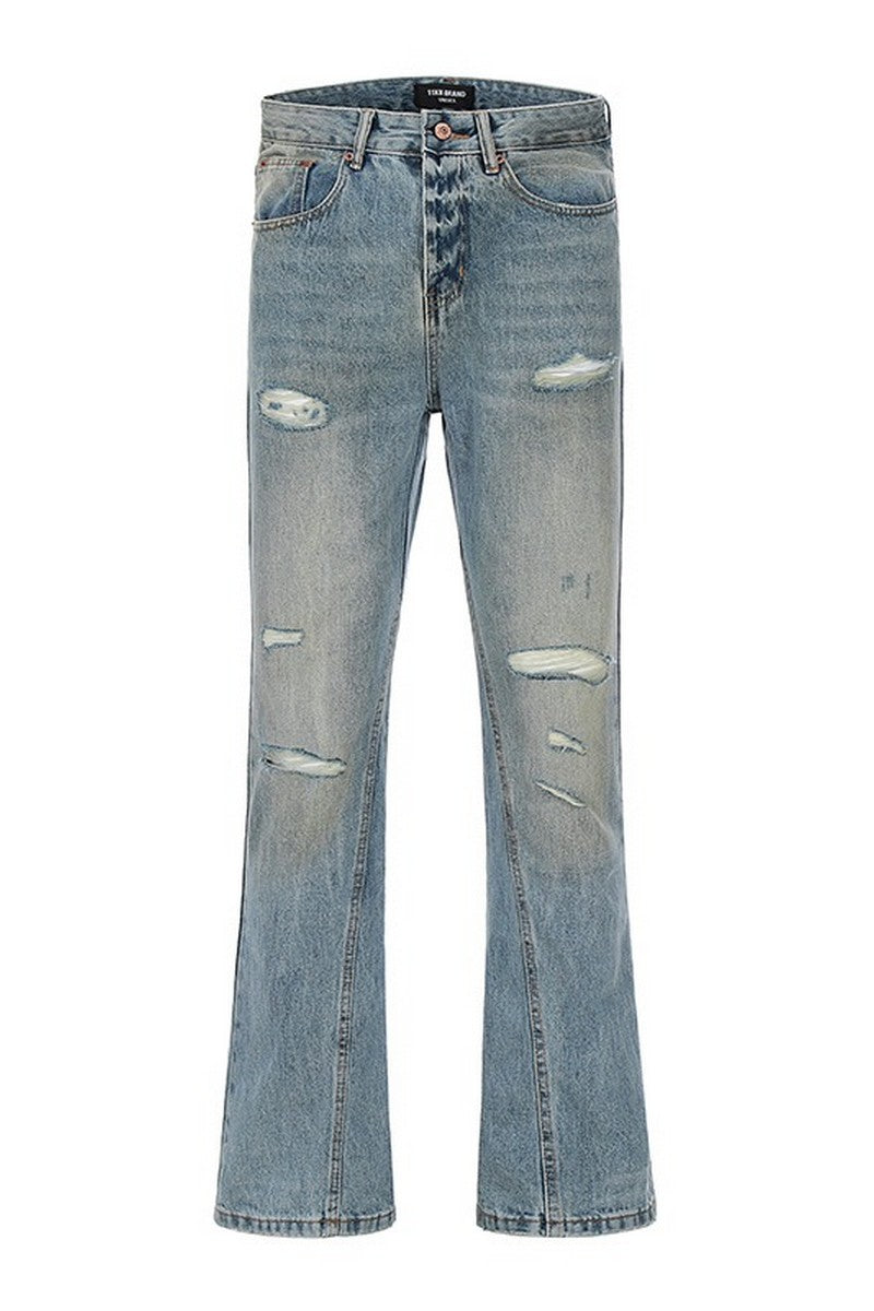 Distressed Loose Jeans