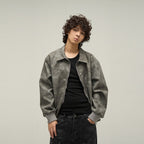 Leather Work Jacket