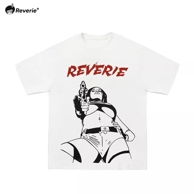 Logo Revolver Print Tee
