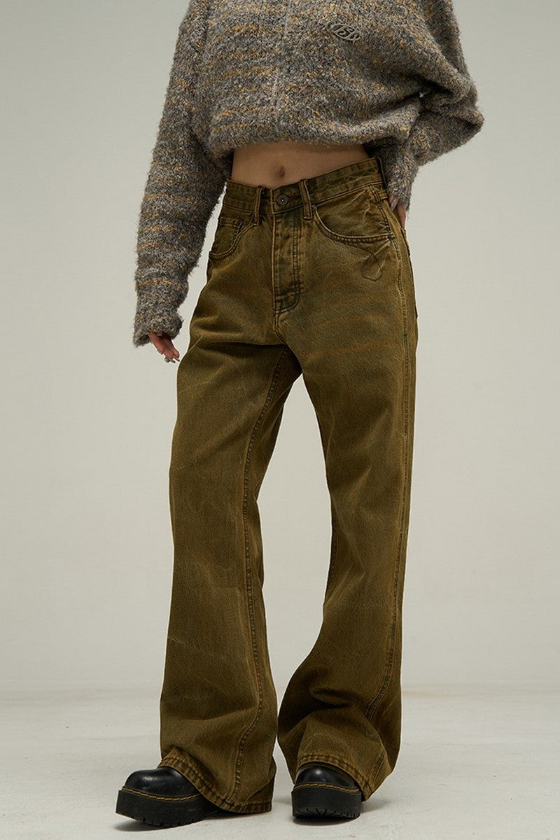 Flared Loose Trousers
