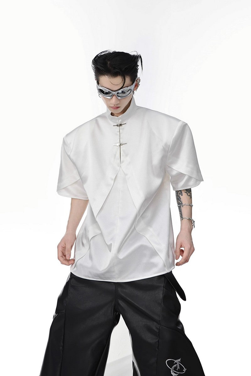 Double Layer Chinese Style Shirt