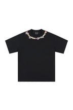 Embroidered Neck Logo Tee