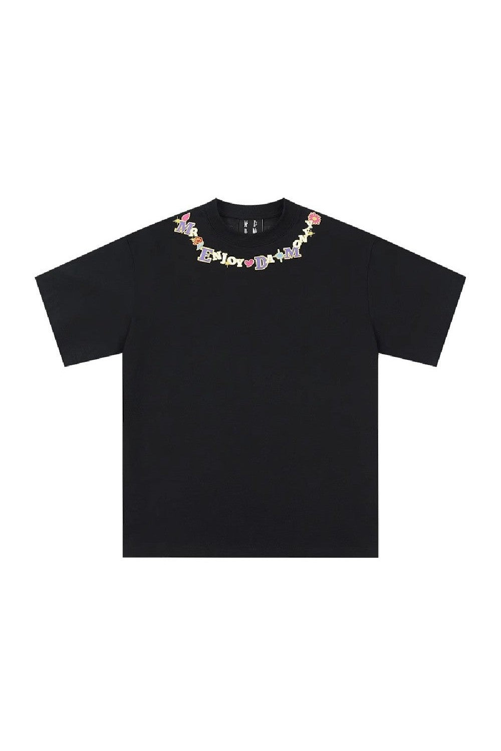 Embroidered Neck Logo Tee