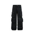 Multi Pocket Cargo Jeans