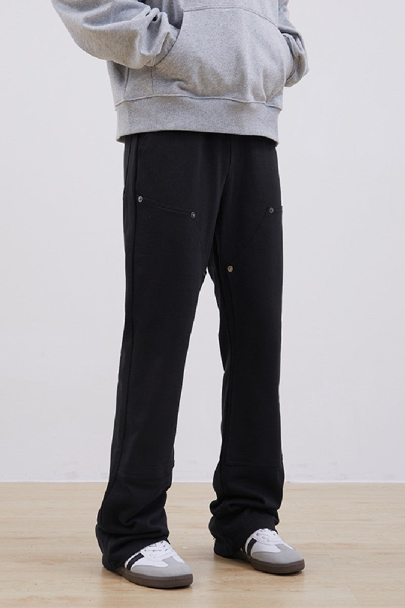 Straight Double Knee Trousers