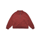 Zip Distressed Sweater