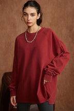 Raglan Sleeve Vintage Crew