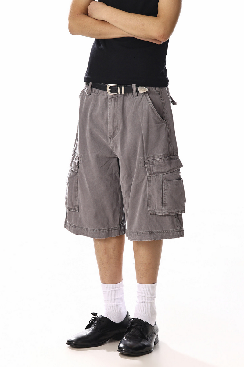 Multi Pocket Cargo Shorts