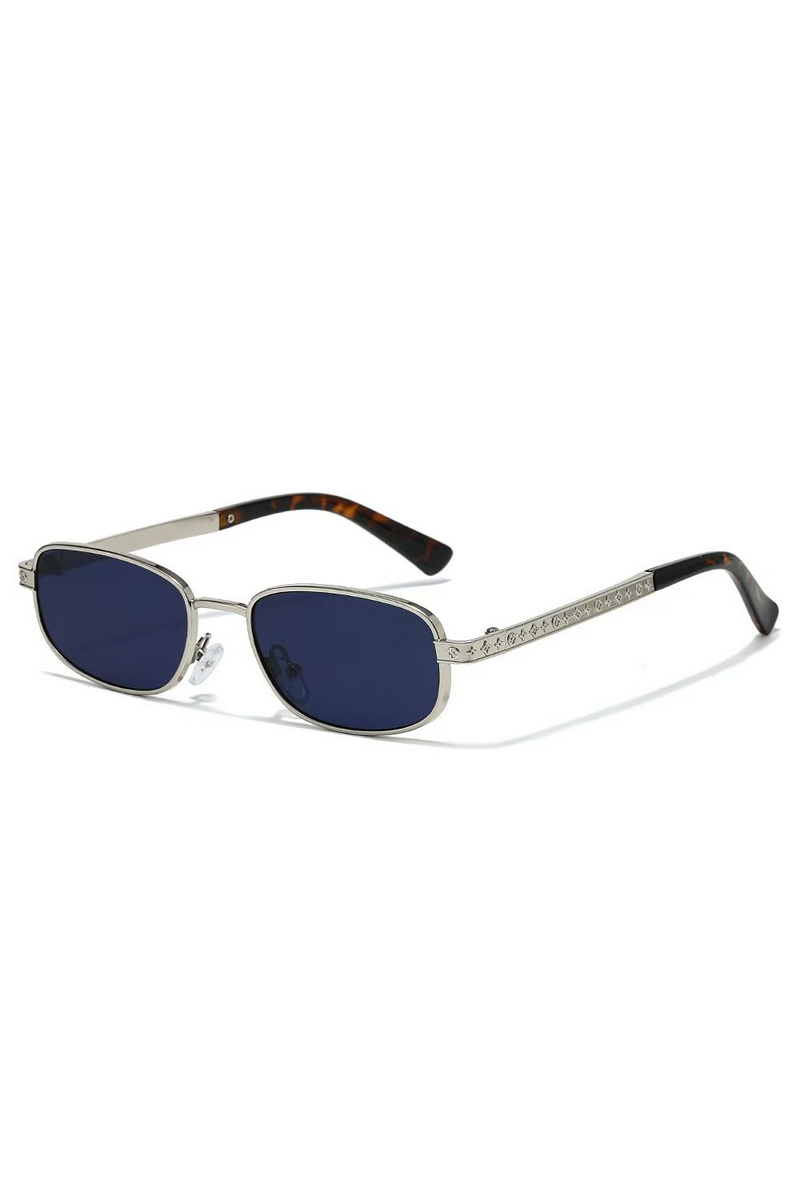 Elegant Printed Temple Sunglasses
