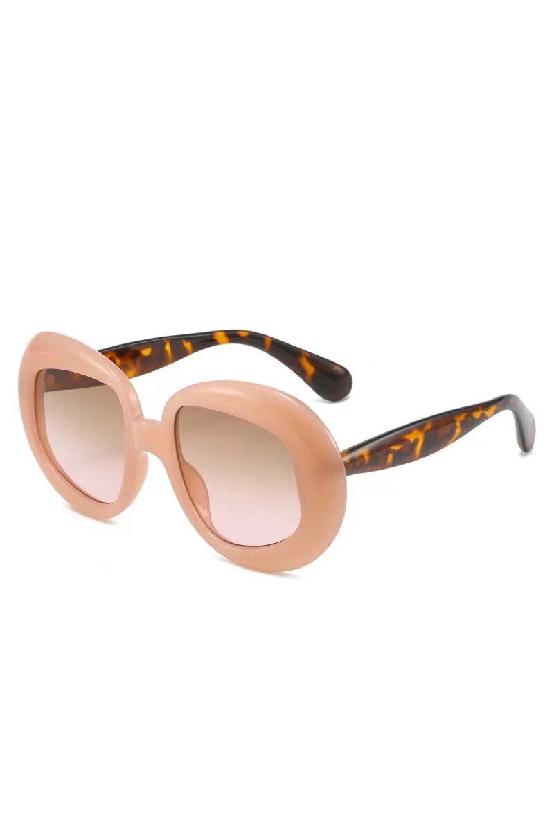 Irregular Oval Sunglasses
