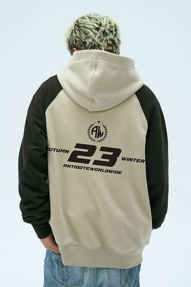 ANT Color Block Logo Hoodie