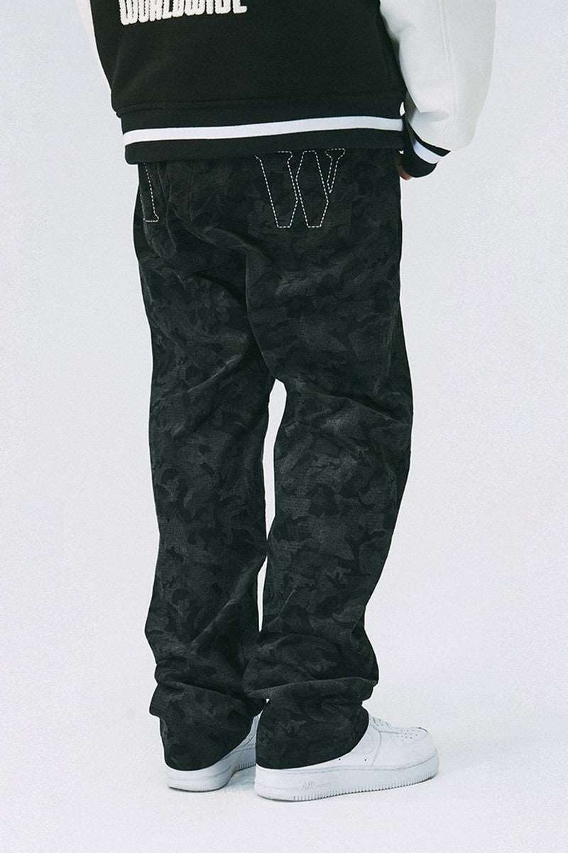 ANT Camo Corduroy Straight Trousers