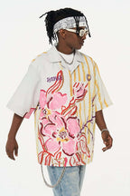 Crayon Drawing Cuban Shirt