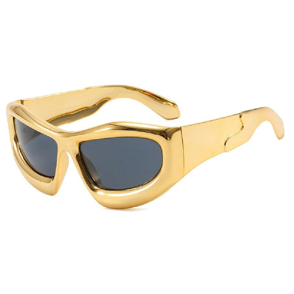 邦楽 COPES SUN Inflated Chrome Sunglasses – Copping Zone
