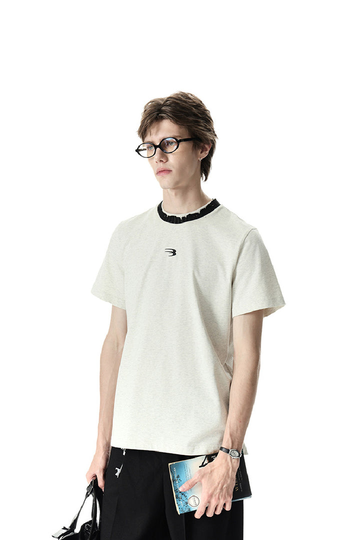 Color Clash Layered Tee