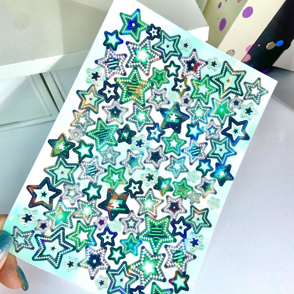 Y2K Star Stickers