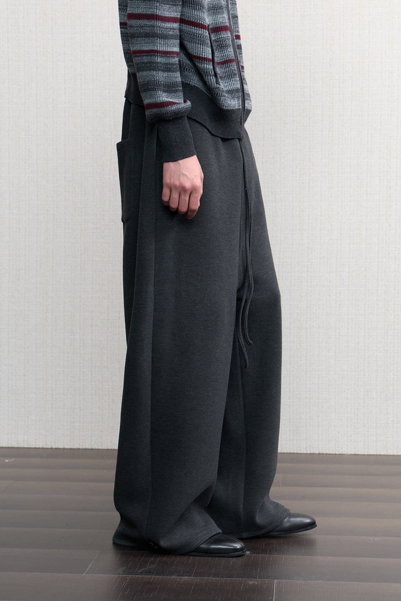 Drop Crotch Fleece Sweatpants