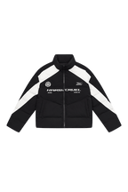 Streetwear Racing Colorblock Padded Jacket
