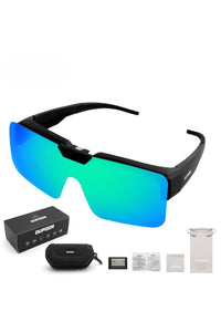 Black Frame - Green Film (Polarized Type)
