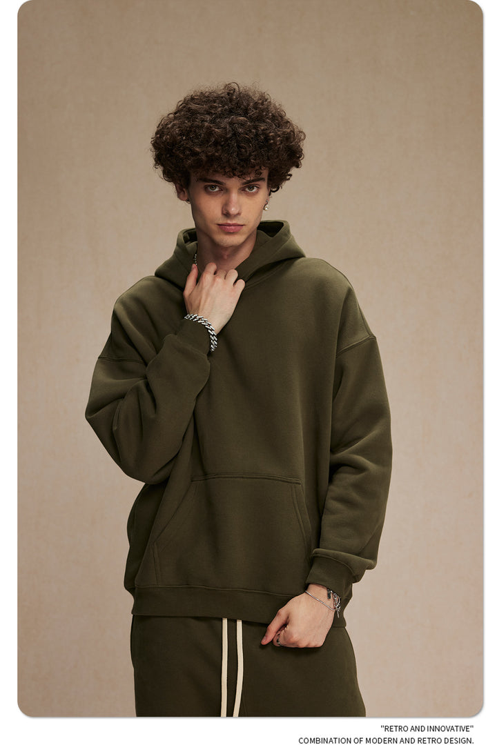 New Fleece Loose Hoodie