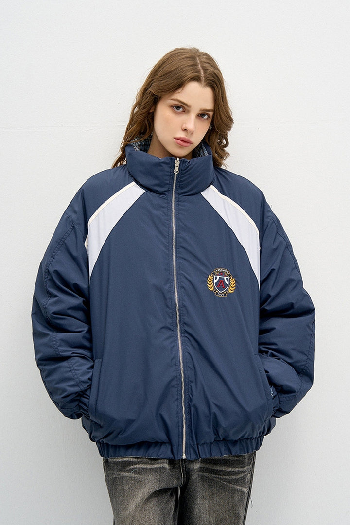 Reversible Football Down Jacket