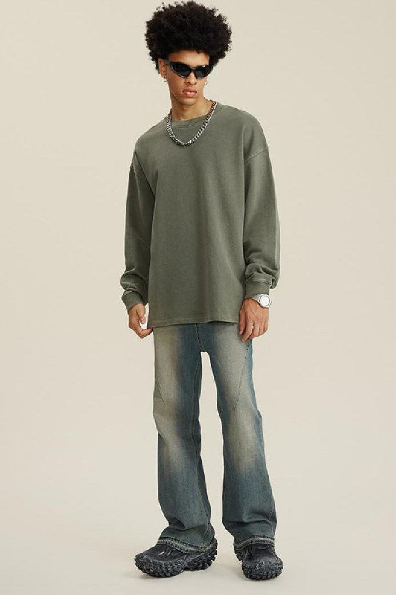 Washed Wide Leg Jeans – Copping Zone