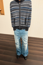 Striped Knit Cardigan