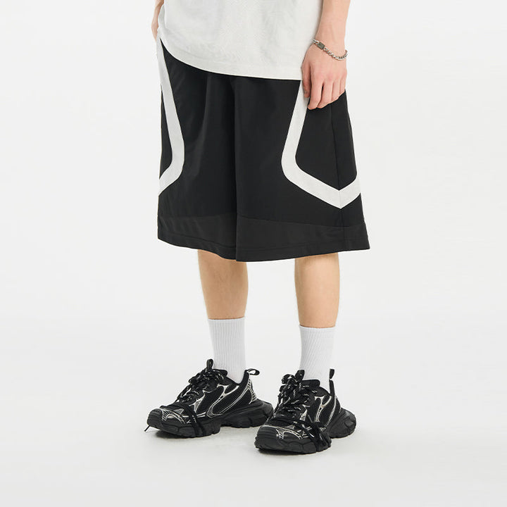 Spliced Mesh Shorts