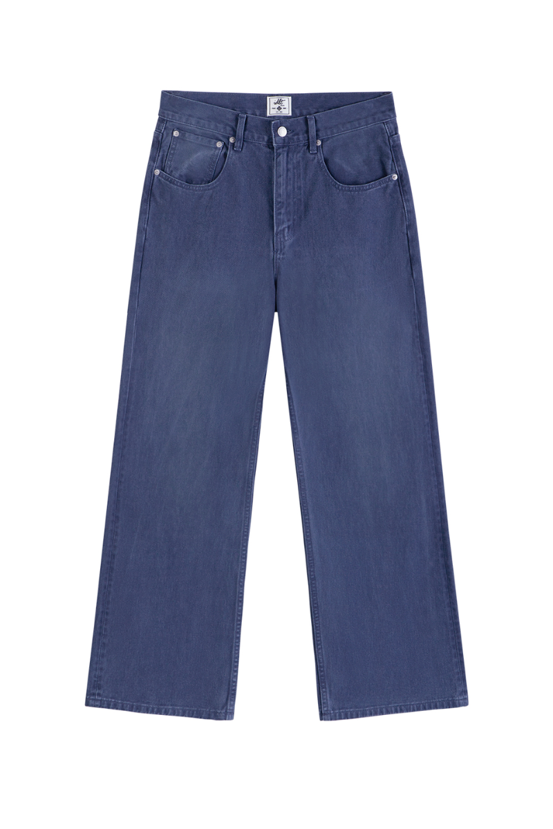 Dyed Flare Washed Jeans