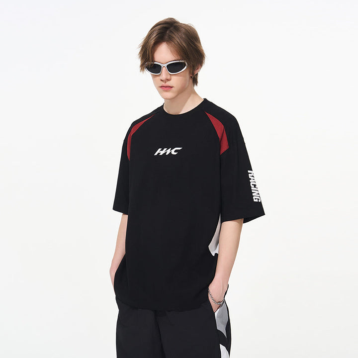 Racing Mesh Panel Soccer Tee