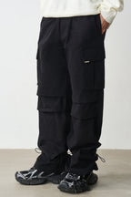 Drawstrings Adjustable Cargo Trousers