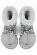 Waterproof Grey Chunky Snow Boots