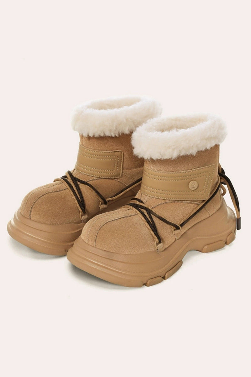 Waterproof Chunky Snow Boots