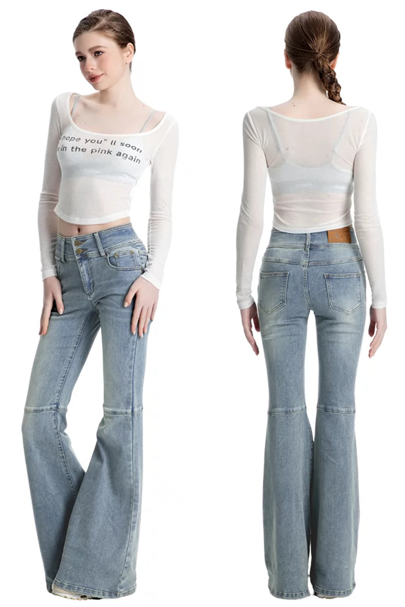 Vintage Slim Flare Jeans