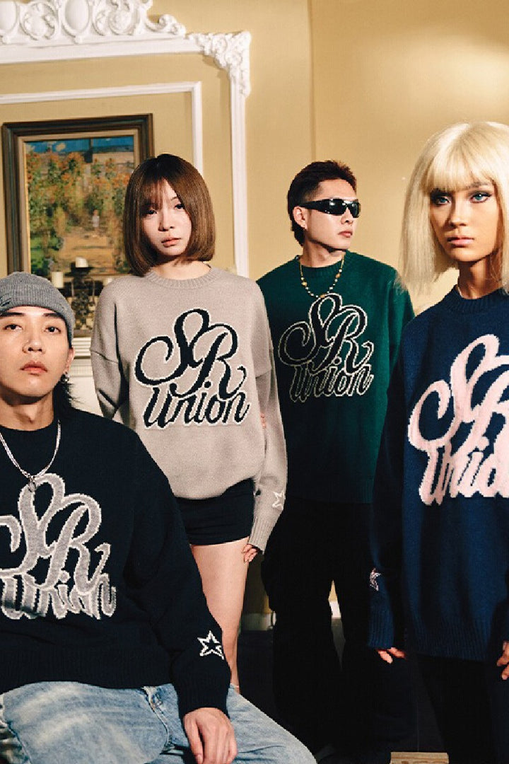 Knit Logo Sweater