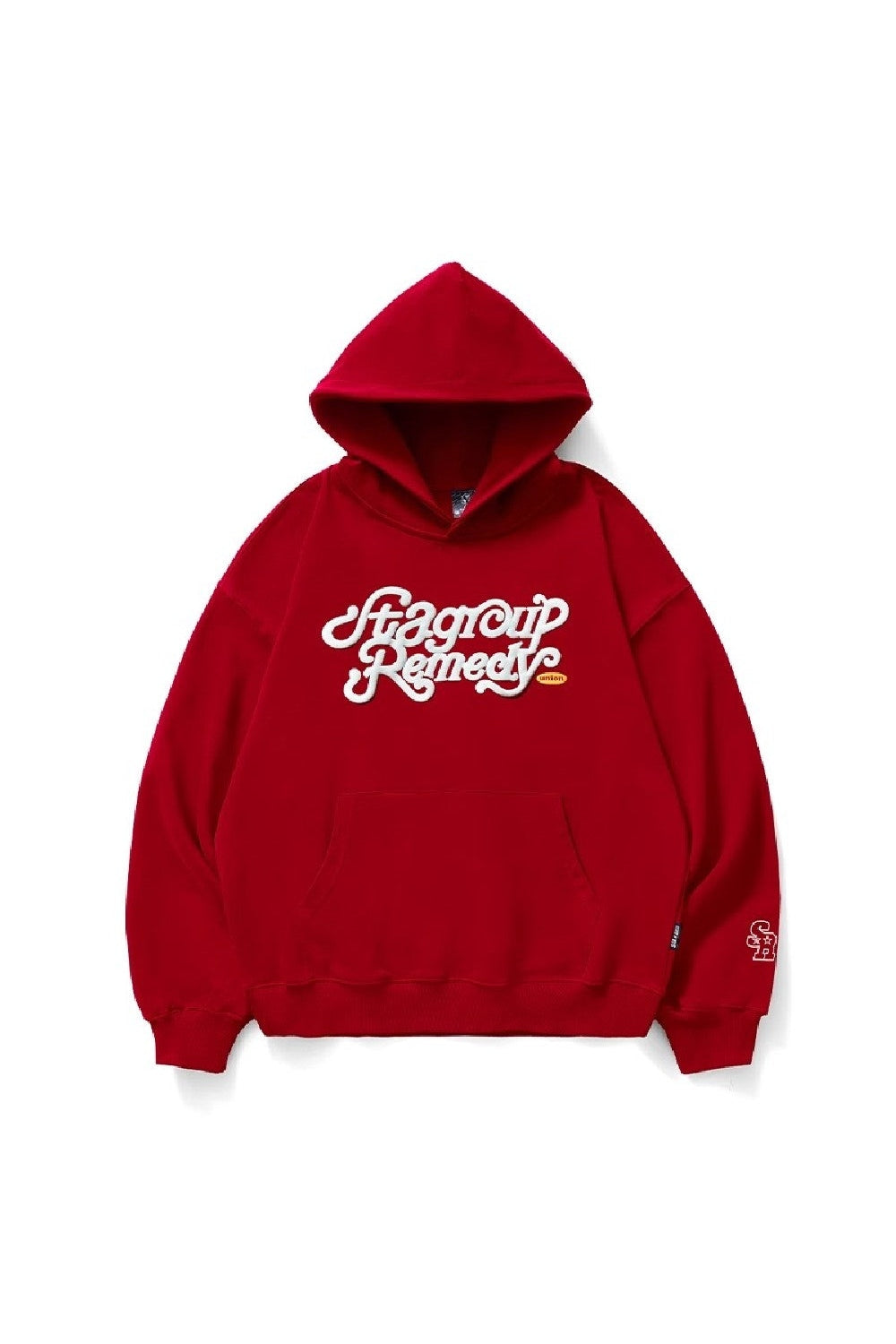 Foam Print Logo Hoodie