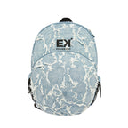 Distressed Baseball Cap Shape Backpack