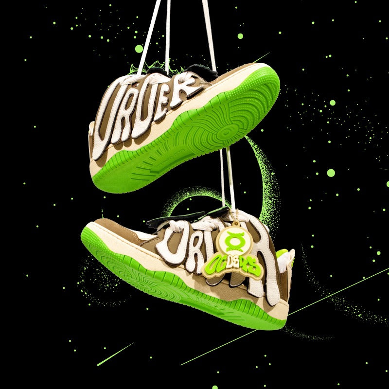 Skater 001 Green Sneakers