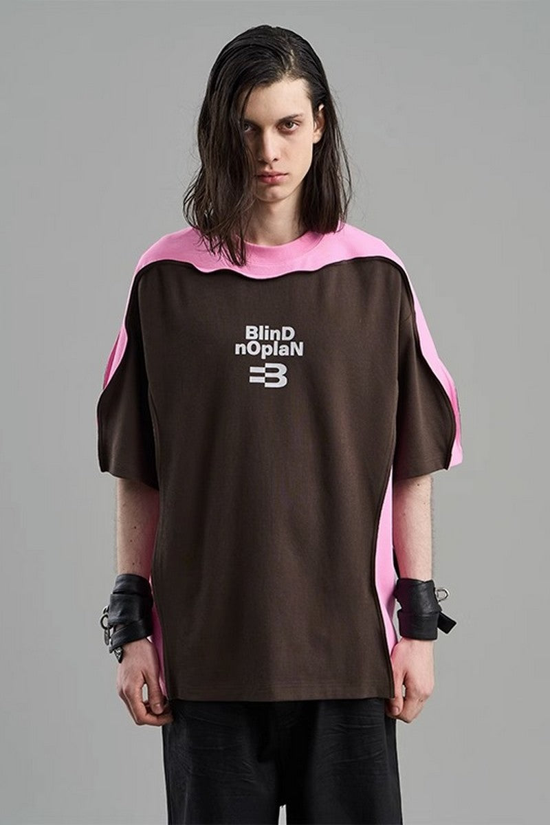 Irregular Loose Logo Tee