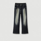 Washed Wide Leg Jeans