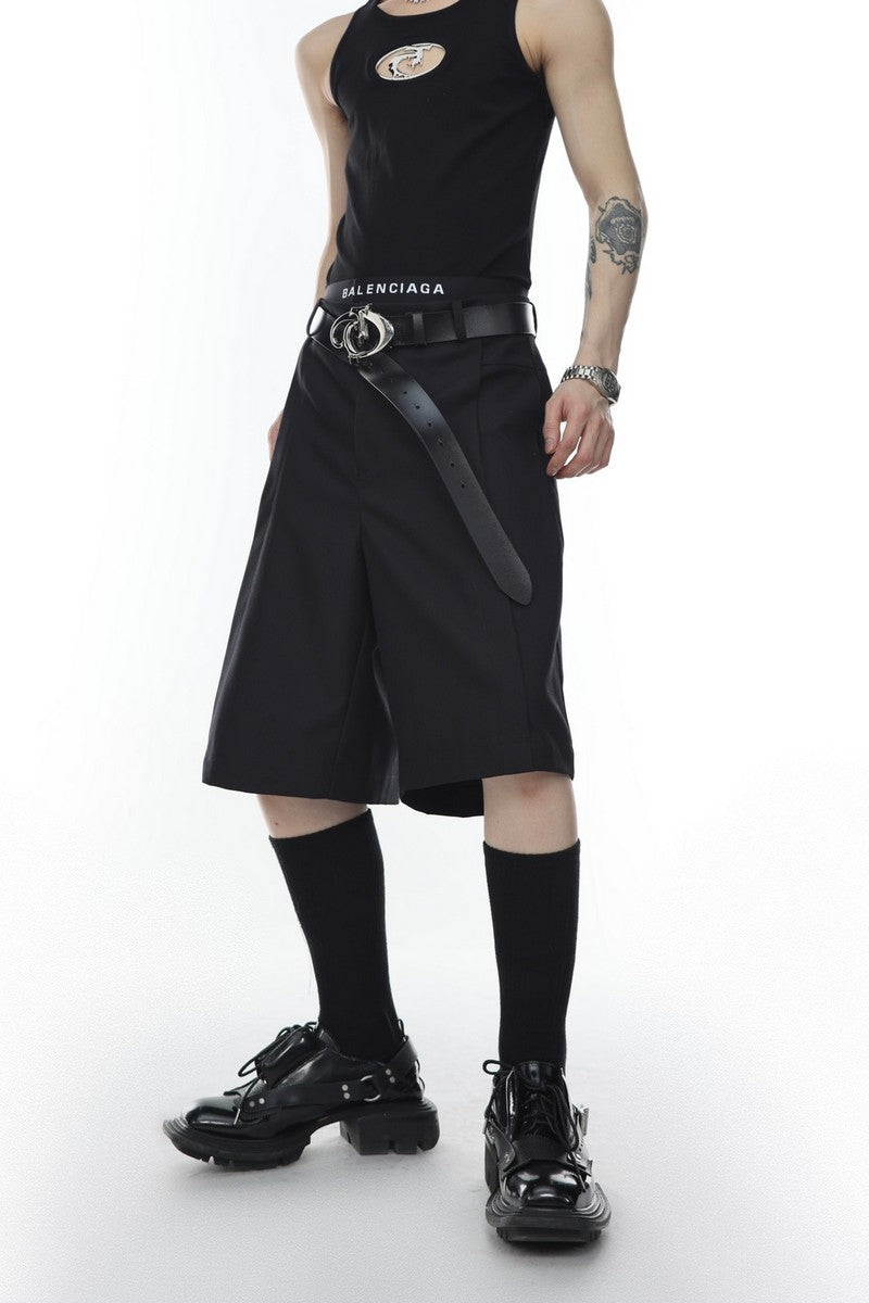 Straight Suit Shorts