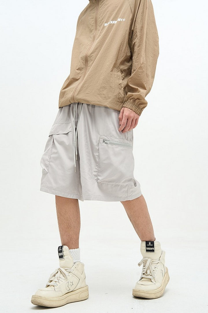 Oversized Pockets Cargo Shorts