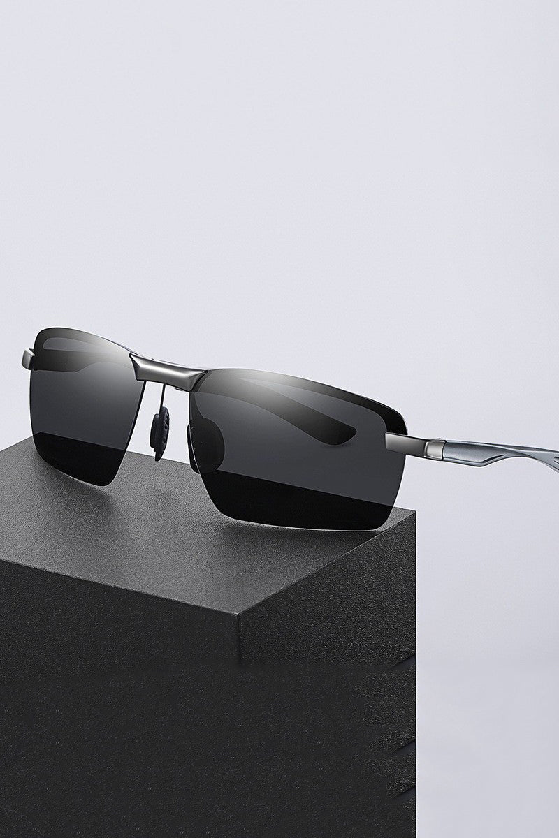 Half Frame Polarized Sport Sunglasses