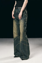 Stitched Washed Jeans